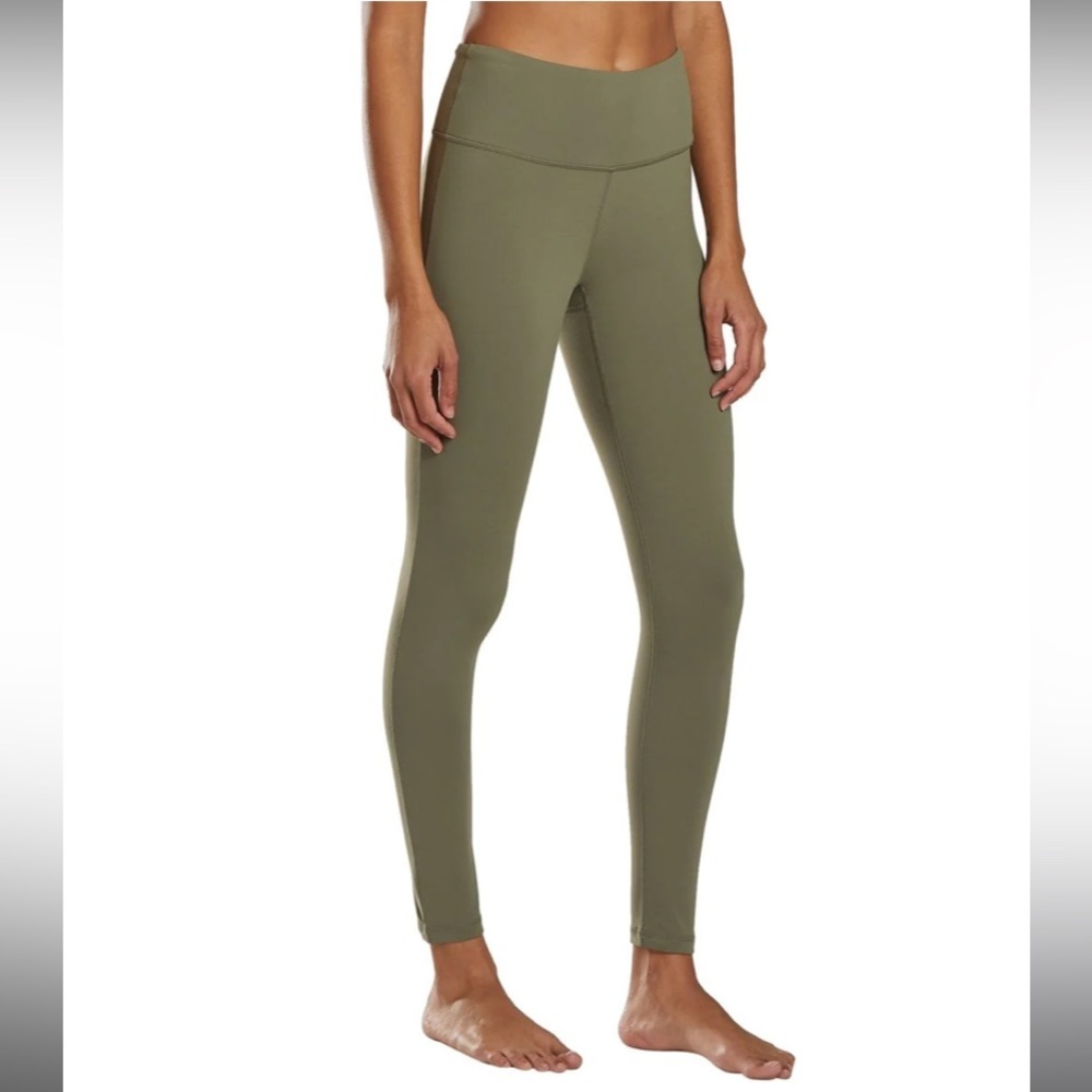 Prana Light Olive Green Leggings